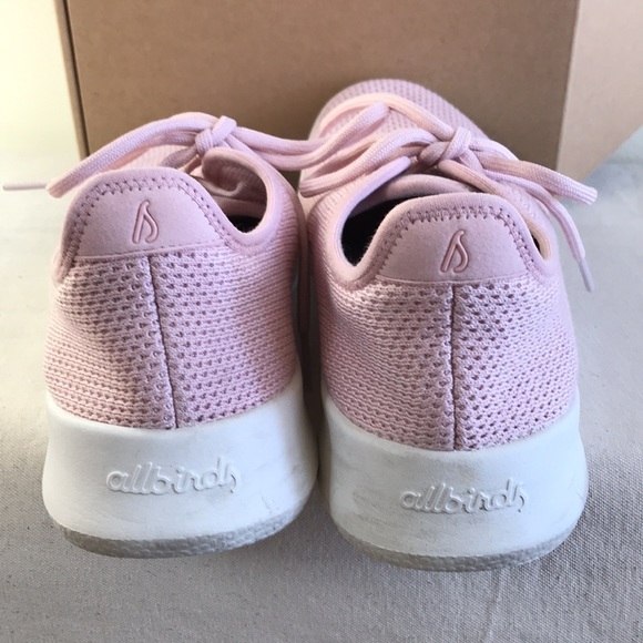 Allbirds Treerunners Sz W10 pink Anemone (white) very good Preowned condition - Picture 5 of 10